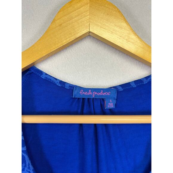 Fresh Produce Augustine Effortless Ruched Dress Small - Picture 6 of 7